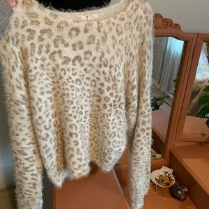 Soft Leopard print sweater